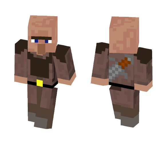 Warrior-Villager - Male Minecraft Skins - image 1