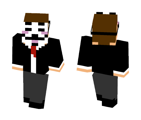 Anoynomous - Male Minecraft Skins - image 1