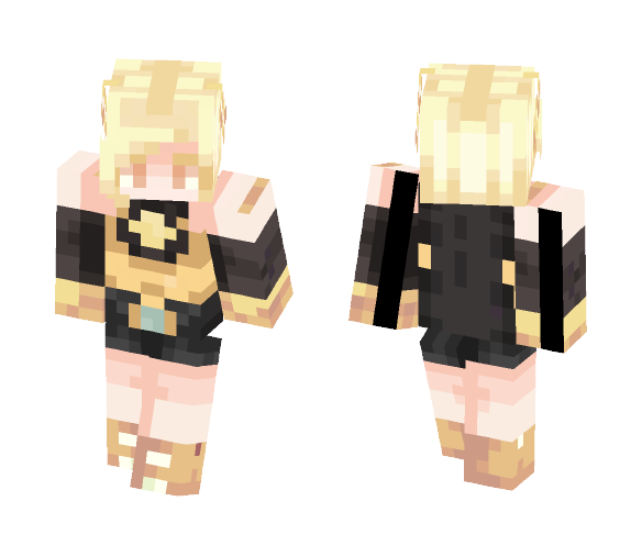 Amber | Steven universe gemsona - Interchangeable Minecraft Skins - image 1