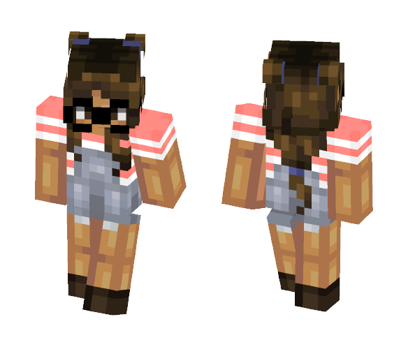 bu9 - kimibxtch (request) - Female Minecraft Skins - image 1