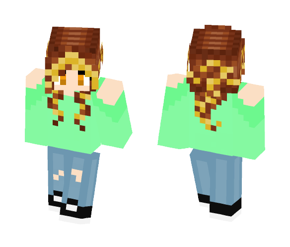 Kim Outfit - Female Minecraft Skins - image 1