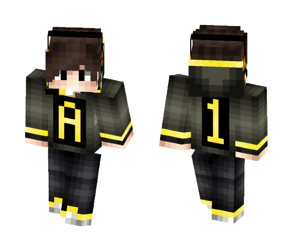 A-1 Gaming Golden Edition YouTuber - Male Minecraft Skins - image 1