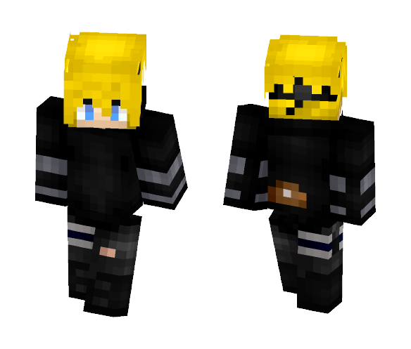 Kobe Namikaze || Miindo's OC - Male Minecraft Skins - image 1