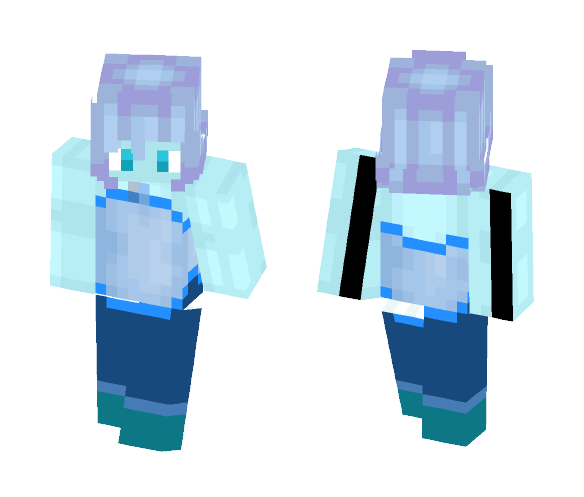 blue akoya pearl - Male Minecraft Skins - image 1