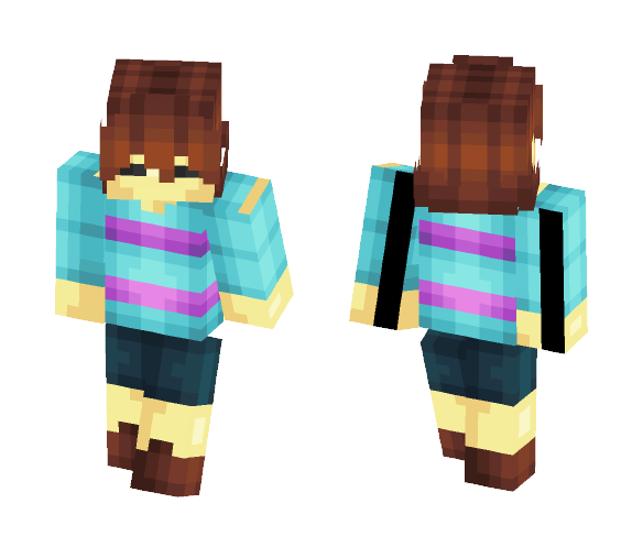 Frisk Skin - Interchangeable Minecraft Skins - image 1