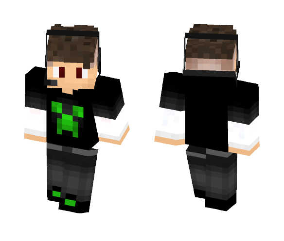 Guto From Gutoniverso Channel - Male Minecraft Skins - image 1