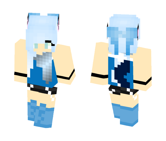 Werewolf Girl - Girl Minecraft Skins - image 1