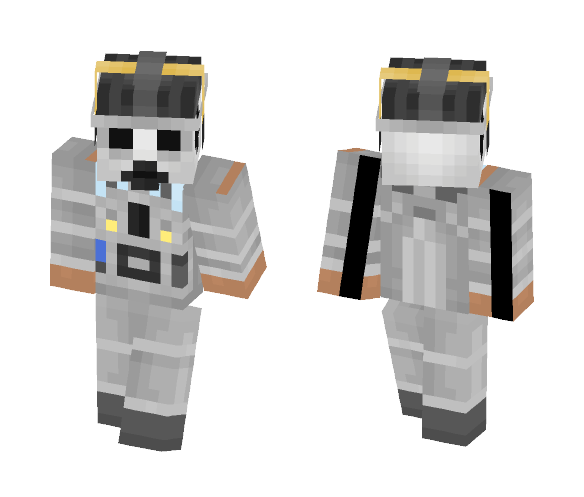 Mondasian CyberMan () Recreation () - Interchangeable Minecraft Skins - image 1