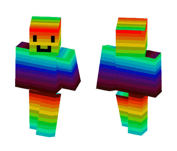 Rainbow Person - Interchangeable Minecraft Skins - image 1