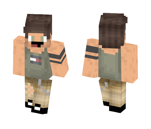 Tank Top - Male Minecraft Skins - image 1