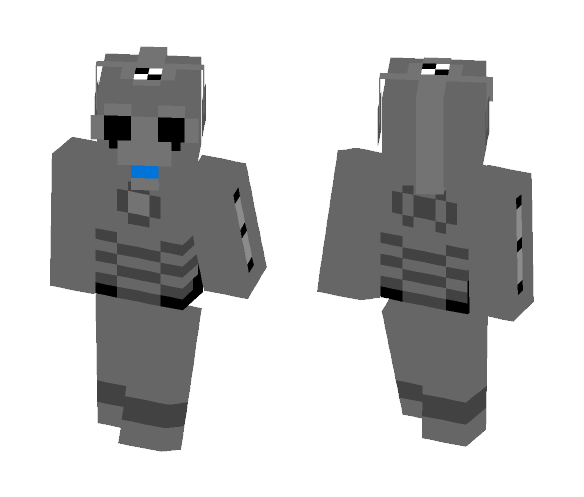 Twelth Leagon Cyberman - Male Minecraft Skins - image 1