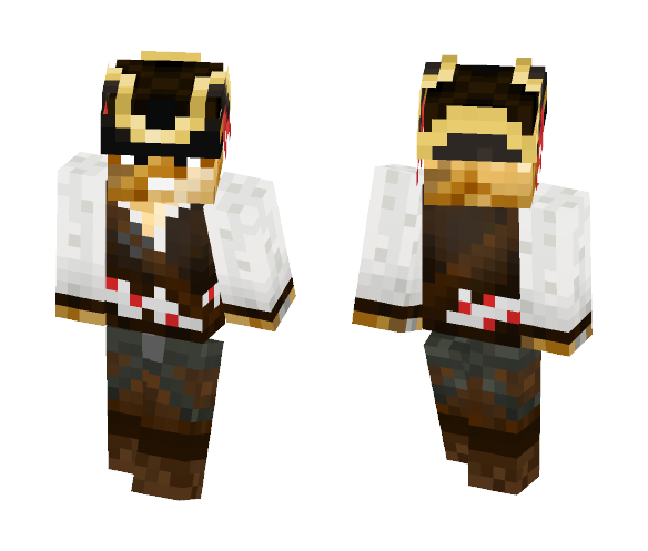Pirate Lonely Potato - Male Minecraft Skins - image 1