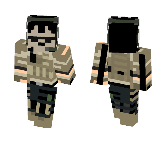 My attempt at a ghost mask - Male Minecraft Skins - image 1