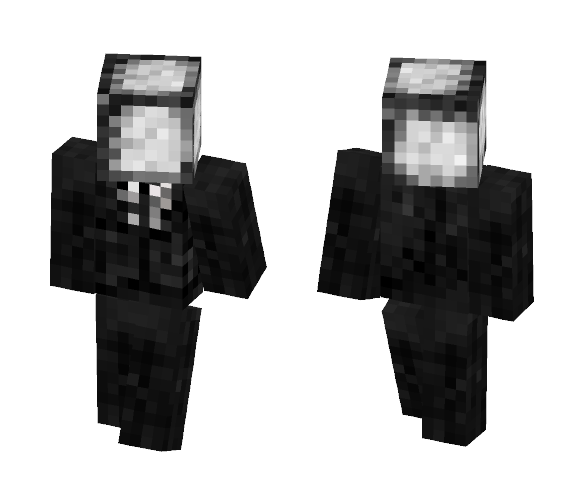 Slender How original - Male Minecraft Skins - image 1