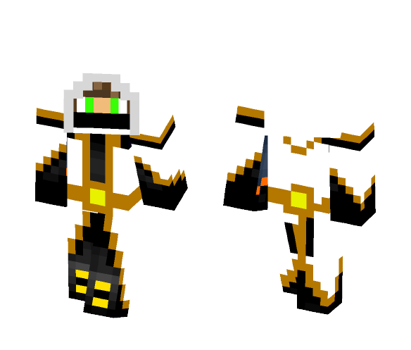 vortex [white version] - Male Minecraft Skins - image 1
