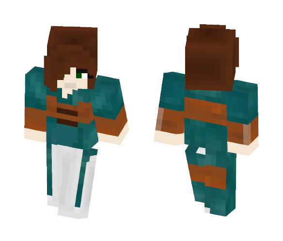 The Elder Scrolls: Skyrim Ysolda - Female Minecraft Skins - image 1