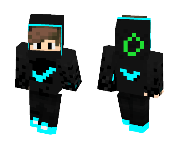 Blue Nike - Male Minecraft Skins - image 1
