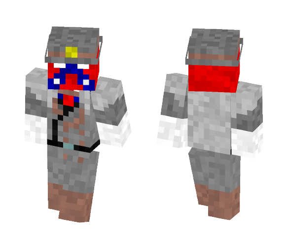 The Gray Ghost (Caleb Skinner) - Male Minecraft Skins - image 1