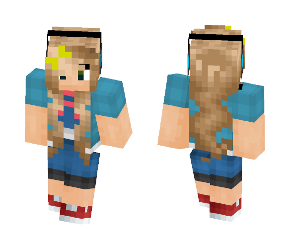 roblox shirted girl - Girl Minecraft Skins - image 1