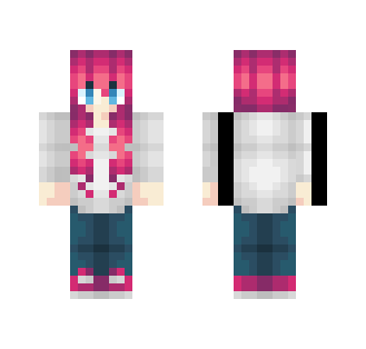Cute Magenta Girl Skin