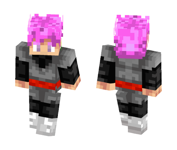 Goku Black (Super Saiyan Rosè) - Male Minecraft Skins - image 1