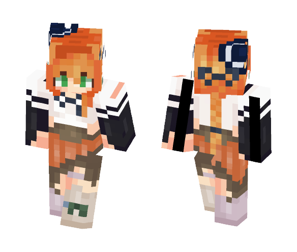♥σkα cσlα♥ Black Magic - Female Minecraft Skins - image 1