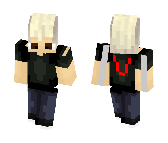 Maroon V - Male Minecraft Skins - image 1