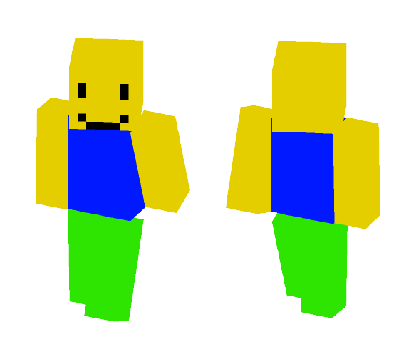 Roblox Noob - Male Minecraft Skins - image 1