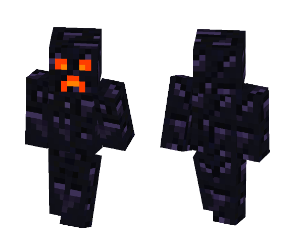 Lava Creeper - Male Minecraft Skins - image 1