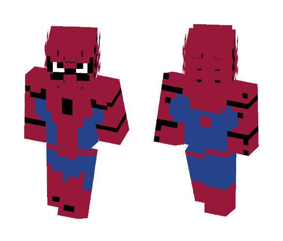 Download Free Spiderman Homecoming Skin for Minecraft image 1 Spiderman Homecoming - Comics Minecraft Skins - image 1