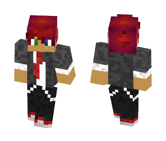 Fancy Blaze (aphmau) - Male Minecraft Skins - image 1