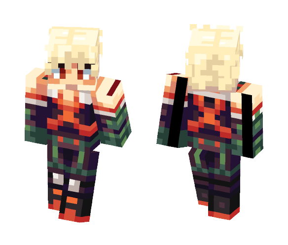 Katsuki Bakugo [Hero Academia] - Male Minecraft Skins - image 1