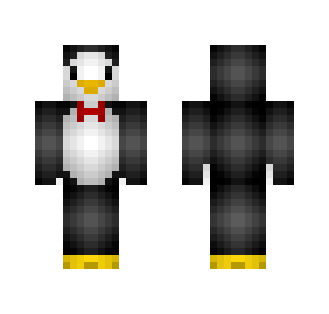 Penguin With A Bow Tie