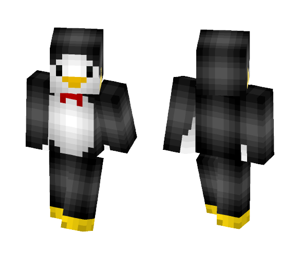 Penguin With A Bow Tie