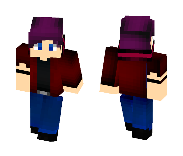 Download Free Teen Male With Hoodie Skin for Minecraft image 1 Teen Male With Hoodie - Male Minecraft Skins - image 1