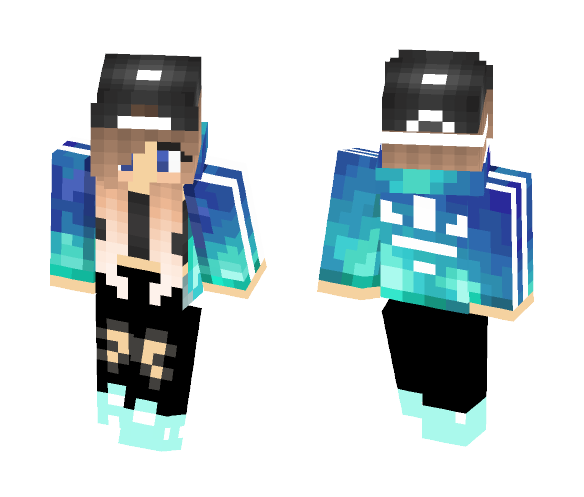 Adidas Girl - Girl Minecraft Skins - image 1