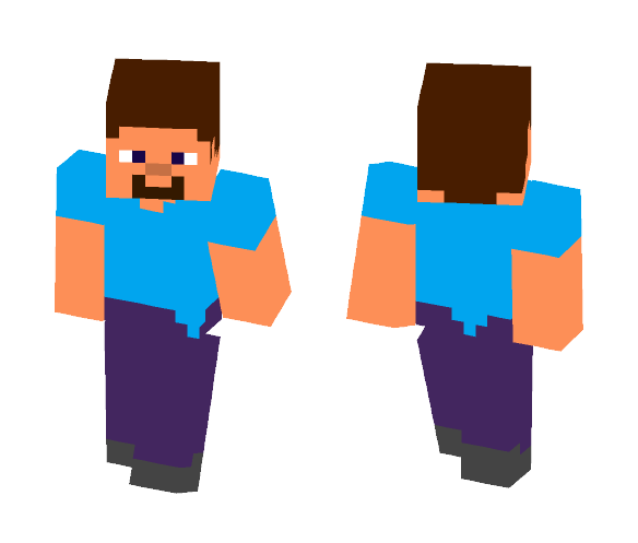 Plastic Steve - Male Minecraft Skins - image 1