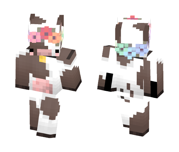 Download Free Cute Cow Skin for Minecraft image 1 Cute Cow - Interchangeable Minecraft Skins - image 1
