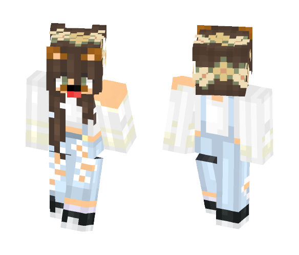 Download Free SNAPCHAT! (REQUESTED) Skin for Minecraft image 1 SNAPCHAT! (REQUESTED) - Female Minecraft Skins - image 1