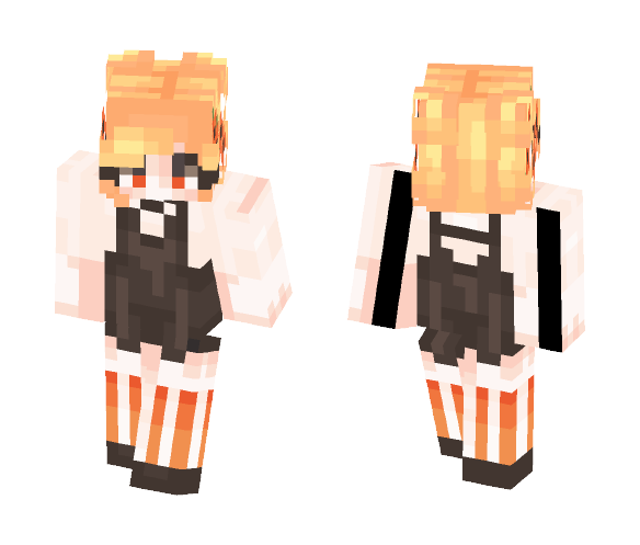 Download Free Sunset | Remake Skin for Minecraft image 1 Sunset | Remake - Female Minecraft Skins - image 1