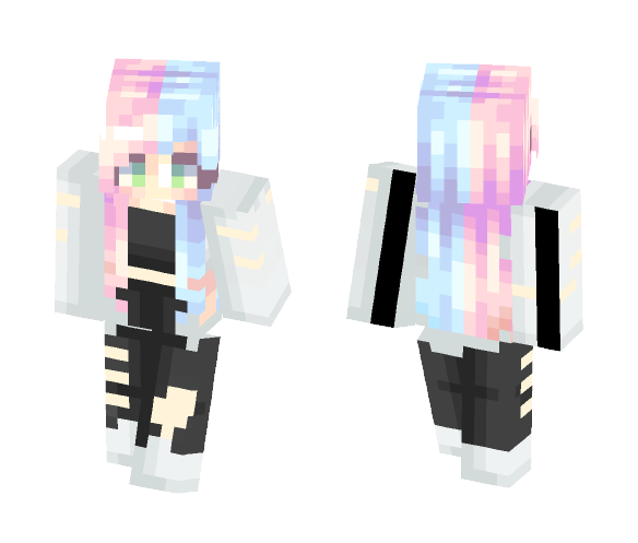 Dream series: Crescent ☾ - Female Minecraft Skins - image 1