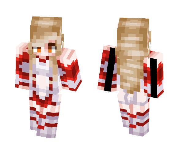 Yuuki Asuna - SAO (Request) - Female Minecraft Skins - image 1