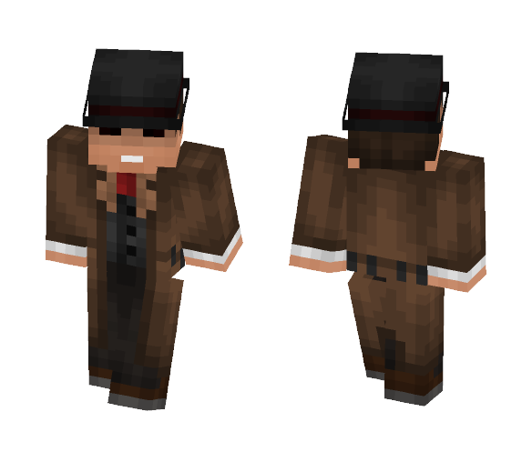 Mystery man - Male Minecraft Skins - image 1