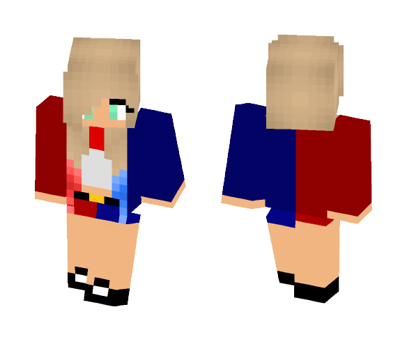 HarleyQuinn - Comics Minecraft Skins - image 1