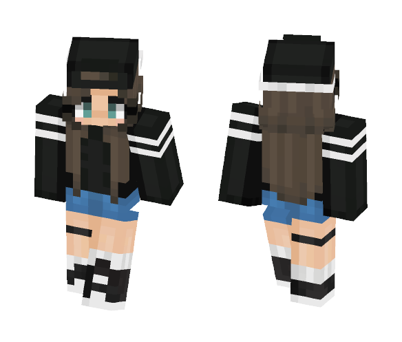 ♪Holding On♪ - Female Minecraft Skins - image 1