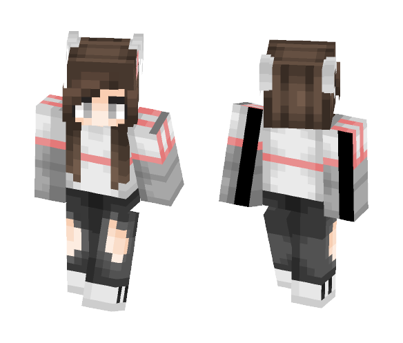 kittens (male vers in desc) - Female Minecraft Skins - image 1