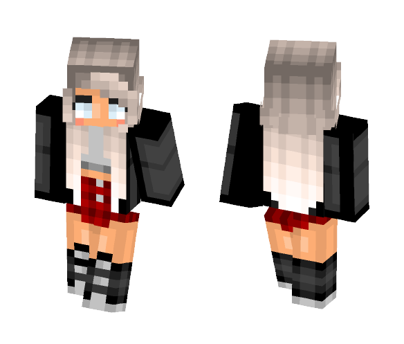 Edgy Grunge - Female Minecraft Skins - image 1
