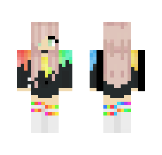 Splash of color - Female Minecraft Skins - image 2