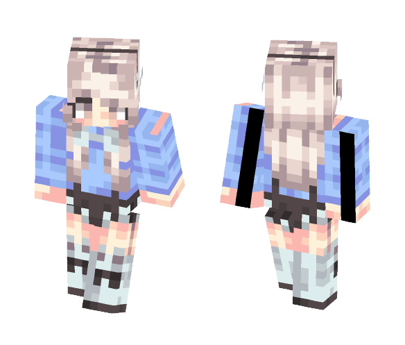 Simple etiquette - Female Minecraft Skins - image 1