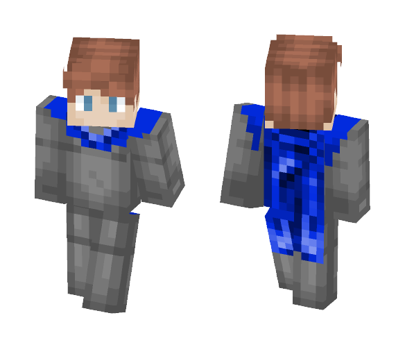 Knight No Helmet - Male Minecraft Skins - image 1